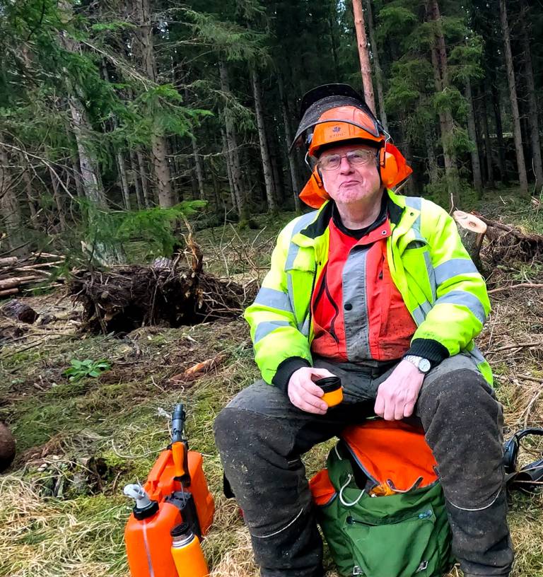 Ingmar jobbade 46 år på FTG