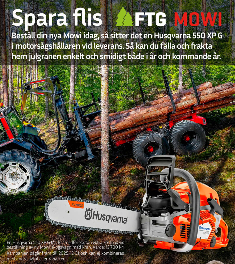 Kampanj motorsåg på köpet